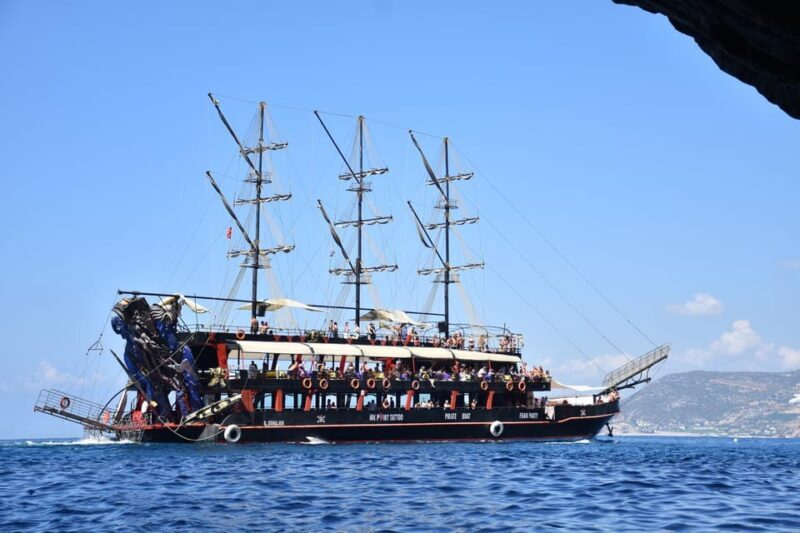 Alanya: Pirate Boat Trip with Optional Pick Up and Lunch - FAQ