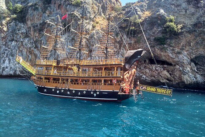 Alanya Pirate Boat Trip With Unlimited Drinks & Lunch - A Friendly Take on the Alanya Pirate Boat Trip With Unlimited Drinks & Lunch