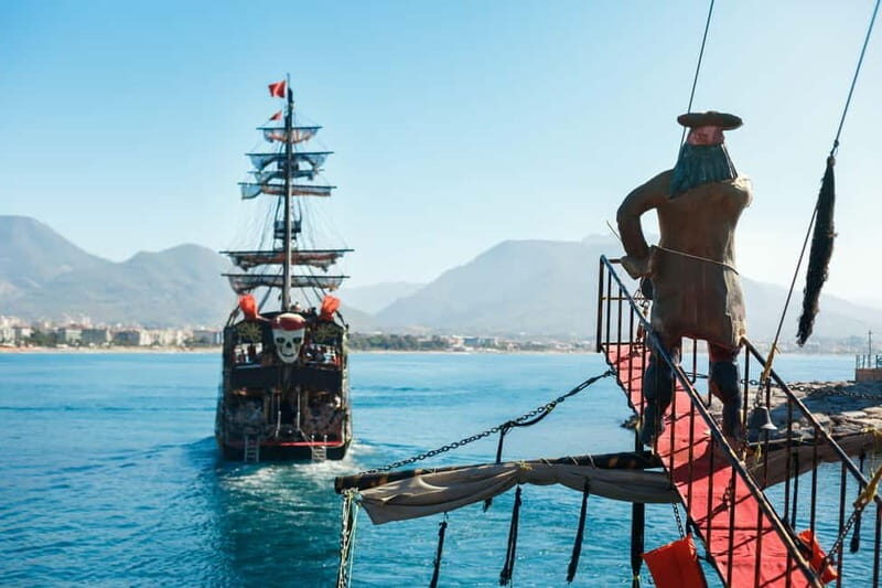 Alanya: Pirate Boat with Transfer, Lunch & Soft Drinks - What to Expect from the Pirate Boat Trip