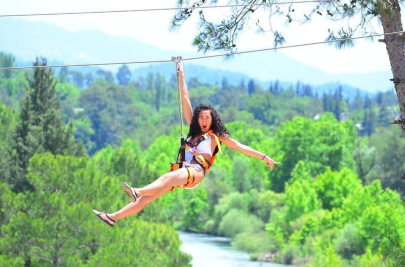 Alanya: Rafting w/ Zipline, Quad, Buggy, Jeep Safari & Lunch - The Itinerary in Detail