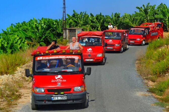 Alanya Sapadere Canyon & Waterfall tour in open Cabrio Bus - Key Points