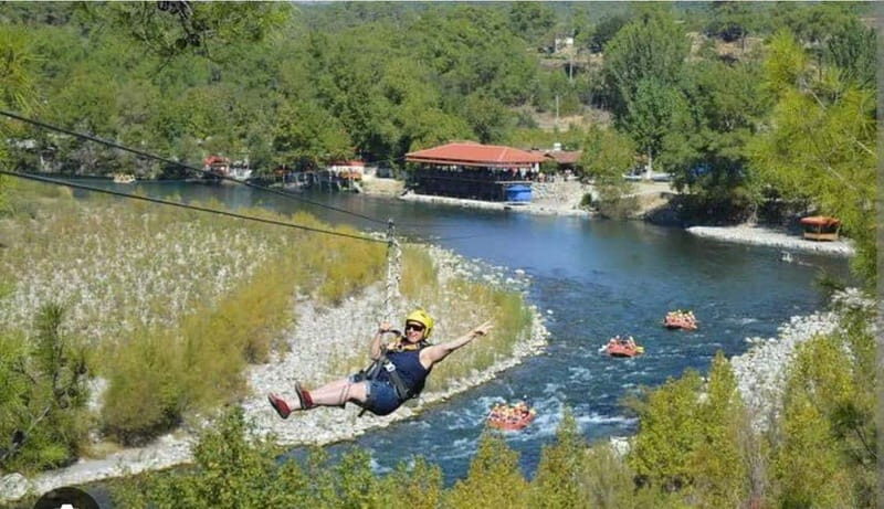 Alanya/Side/Belek: Rafting Mix W/Jeep, Quad, Zipline options - What You Can Expect from the Adventure Tour