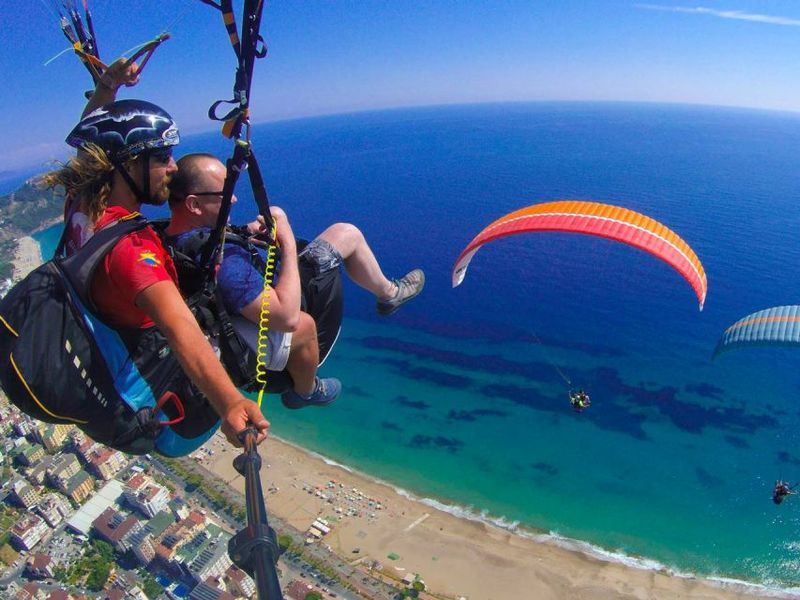 Alanya: Tandem Paragliding with Hotel Pickup - The Run and Launch: First Minutes of Adrenaline