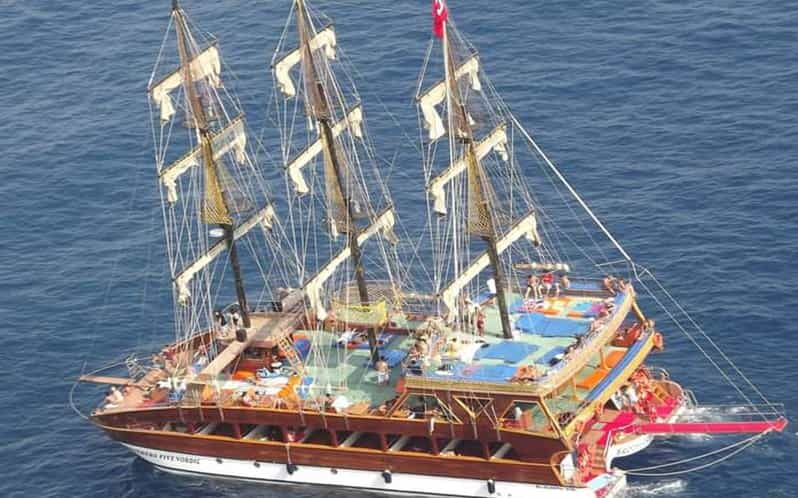 Alanya:Catamaran Tour with Lunch&Soft Drinks Animation Shows - The Sum Up