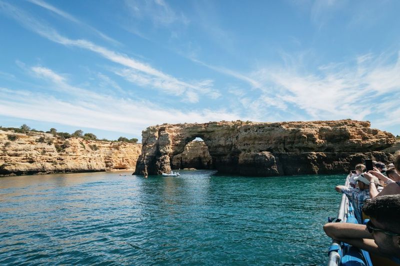 Albufeira: 2.5-Hour Benagil Caves & Dolphin Watching - Logistics on the water: comfort, motion, and what to expect