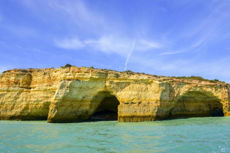 Albufeira: Benagil Caves & Dolphin Watching Speed Boat Tour - Dolphin watching off Albufeira: fun, flexible, and never guaranteed