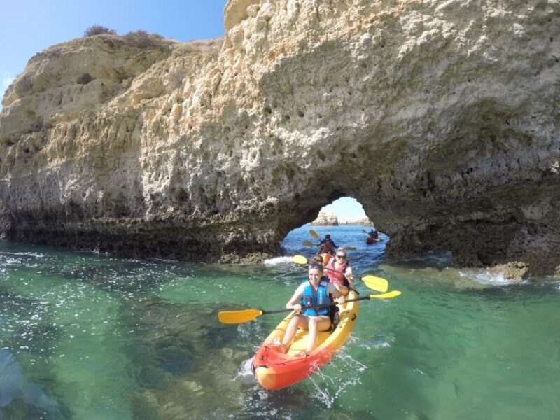 Albufeira: Hidden Beaches & Cliffs Guided Kayak Cave Tour - Frequently Asked Questions