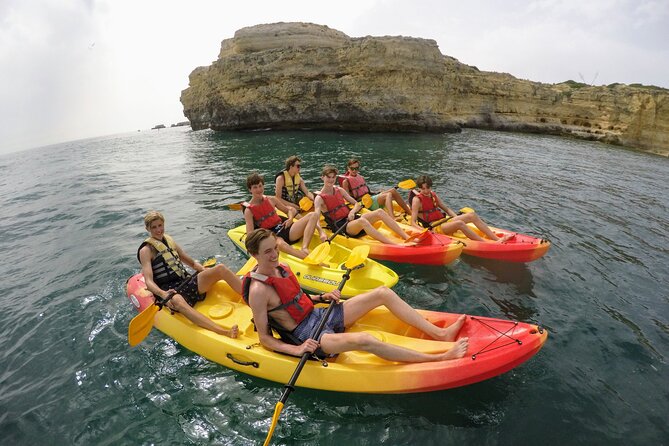 Albufeira Kayak Cave Tour – Hidden Beaches & Cliffs - Weather and water conditions: what to expect if the sea isn’t perfect