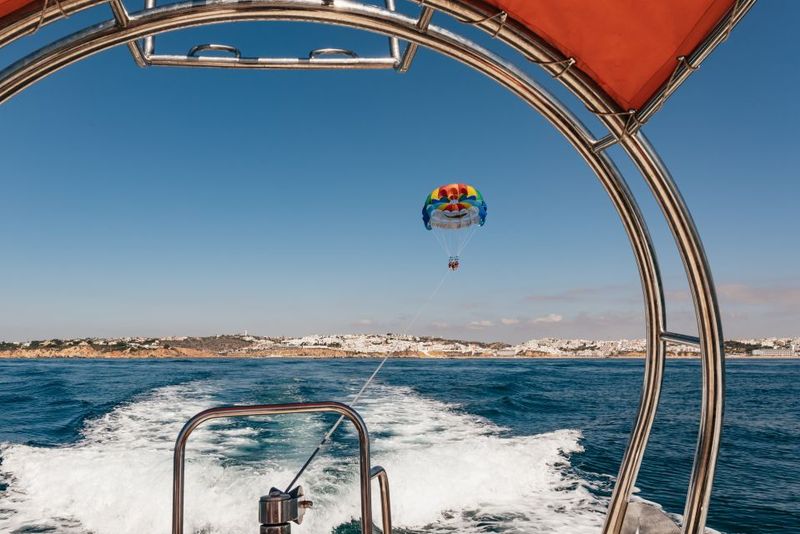 Albufeira: Parasailing Boat Trip - Your Parasailing Flight: Up to 10 Minutes of Wind and Coastline Views