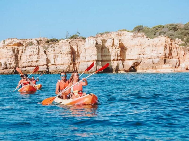 Albufeira: Secret Caves & Beaches Kayak Tour with Swim Stop - Key Points