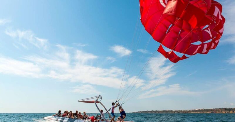 Albufeira: Single, Double or Triple Parasailing Tour - What to Expect from the Parasailing Tour