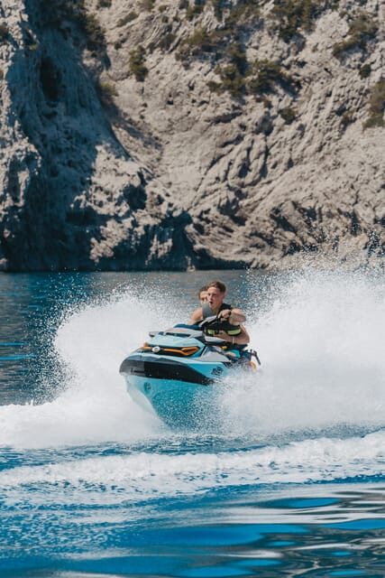 Alcudia: Jet Ski Tour to Lighthouse Island with photos - Key Points