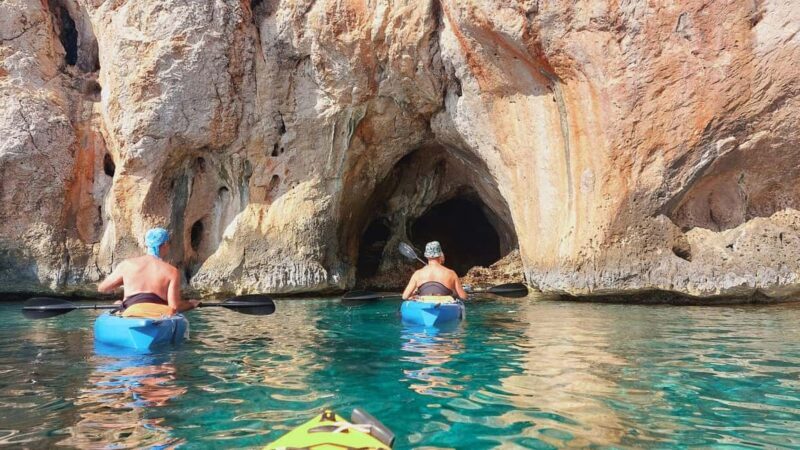 Alghero: Porto Conte Park Kayaking Tour with Aperitif - Key Points