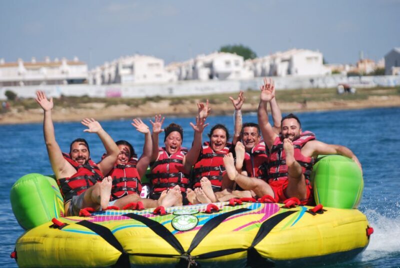 Alicante: Boat Powered Crazy Sofa Ride - Key Points