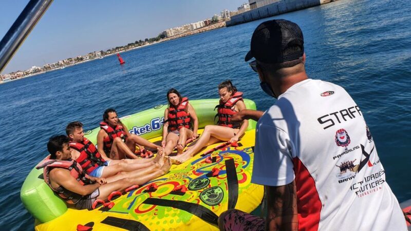 Alicante: Boat Powered Crazy Sofa Ride - Who Will Love It?