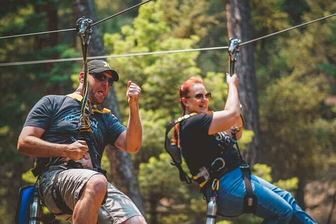 All-Day Guided Zipline Tour with Train Ride and Lunch in Durango - Key Points