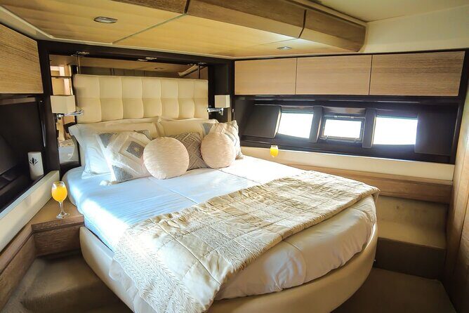 ALL INCLUSIVE Luxury 70 ft. Azimut Yacht in Cabo San Lucas - The Yacht Itself: A Floating Luxury Sanctuary