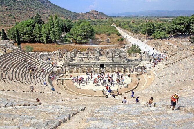 ALL INCLUSIVE Private Ephesus, The House of Mary, Sirince Village - Starting the Day: From Kusadasi Port to Ephesus