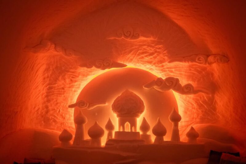 Alta: Igloo Ice Hotel and Hiking to the Frozen Waterfall. - Key Points