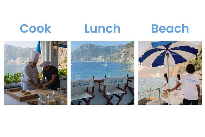 Amalfi Coast Cooking Class & Beach Club - The Perfect Day - What the Experience Offers