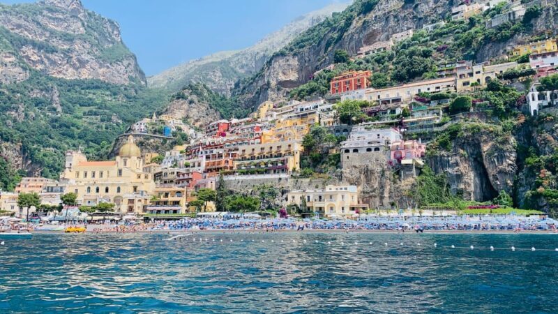 Amalfi coast small-group boat tour w/ drinks & sandwich - Key Points