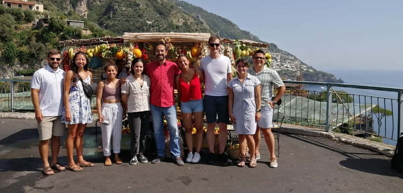 Amalfi Shared Group up to 8 No Big Busses - Key Points