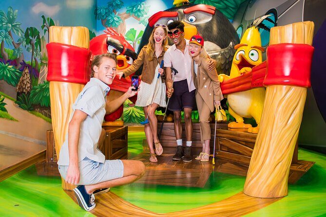 American Dream Angry Birds Indoor Mini Golf Ticket - Key Points