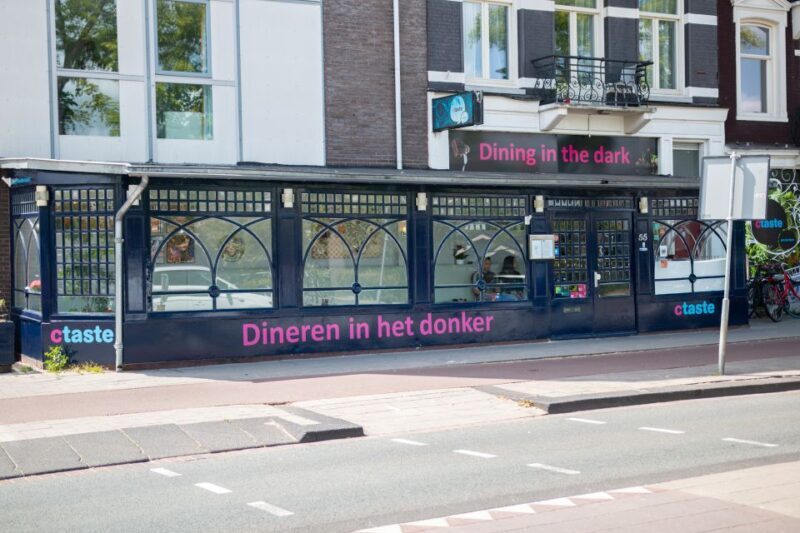 Amsterdam: 3 Course Dinner in the Dark - Key Points