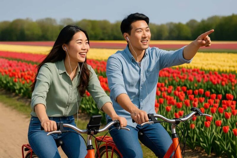 Amsterdam: 3 hr Tulip Fields Bike Tour near Keukenhof + Bus - What to Expect from the Tulip Fields Bike Tour