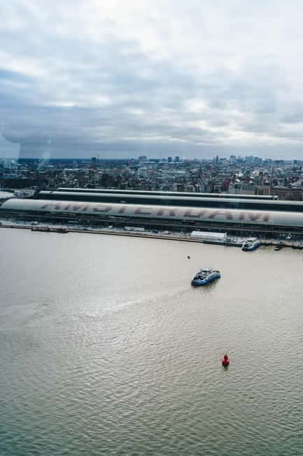 Amsterdam: A'DAM Lookout with Revolving Restaurant Moon - The Sum Up