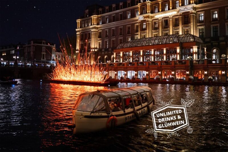 Amsterdam: Canal Booze Cruise with Unlimited Drinks Option - The Guides & Atmosphere
