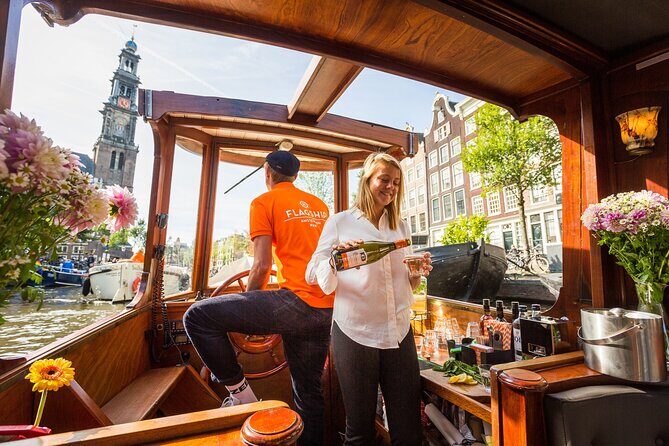 Amsterdam Canal Cruise in Classic Salon Boat With Drinks and Cheese - The Itinerary: What You Can Expect