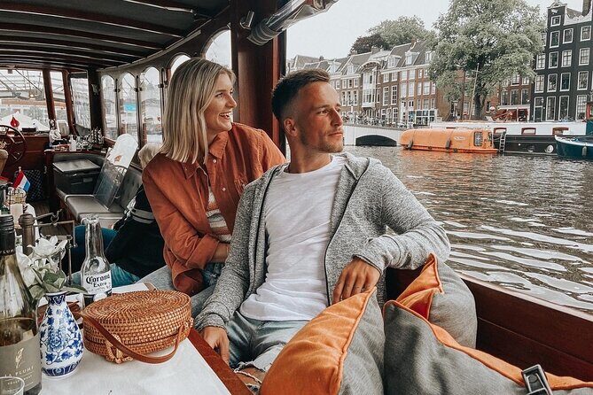 Amsterdam Canal Cruise in Classic Salon Boat With Drinks and Cheese - Drinks and Cheese: Tasting the Spirit of the Netherlands