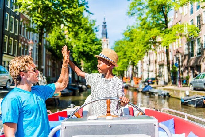 Amsterdam Canal Cruise in Open Boat with Unlimited Drinks Option - Overview of the Tour