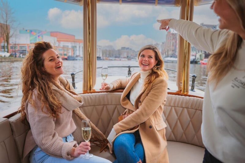 Amsterdam: Canal Cruise with Bubbles & Bites - Frequently Asked Questions