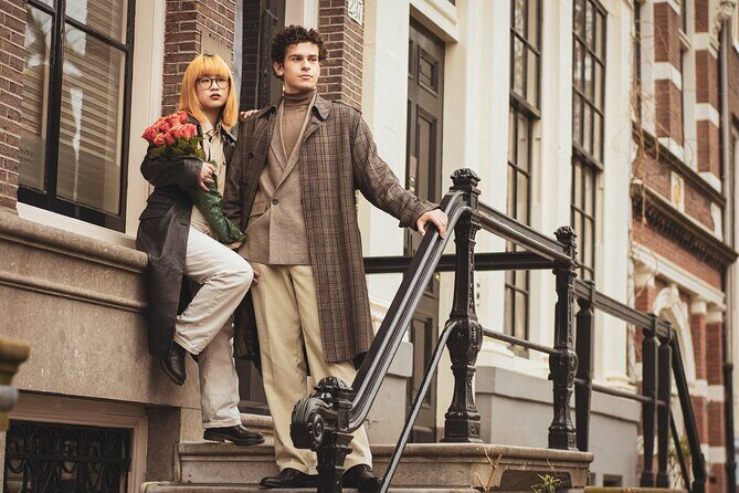 Amsterdam Canal Photoshoot with Private Photographer - Locations: Canals, Tulip Fields, and More