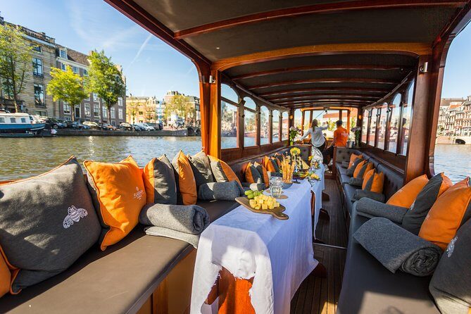 Amsterdam Classic Saloon Boat Cruise, Drinks and Cheese Option - What to Expect from the Amsterdam Canal Cruise