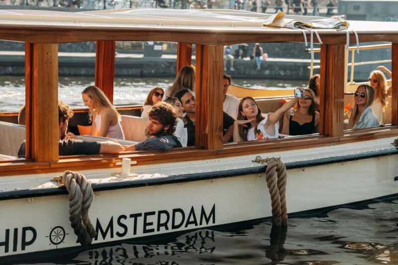 Amsterdam: Classic Saloon Boat Cruise with Cheese & Wine - Practical Details & Tips