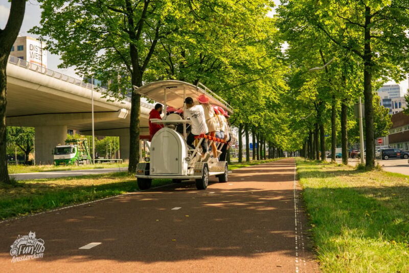 Amsterdam: Dutch Prosecco Party Bike - The Sum Up
