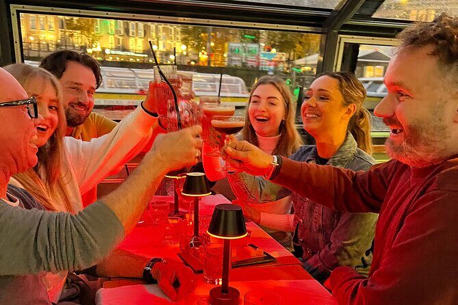 Amsterdam Evening Cocktail Cruise with snacks - FAQ