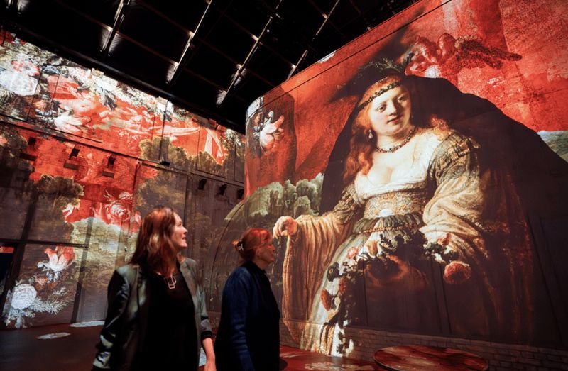 Amsterdam: Fabrique des Lumières Dutch Masters Ticket - The Main Dutch Masters Show: What You Actually See