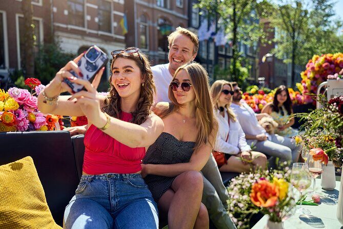 Amsterdam Flower Boat Canal Cruise with Local Guide - Key Points