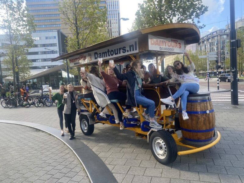 Amsterdam: Guided Beer Bike or Prosecco Bike Tour - What to Expect from the Tour