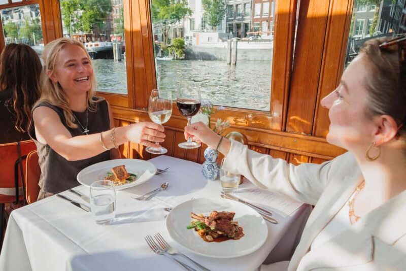 Amsterdam: High-End 3-Course Dinner Canal Cruise - What to Expect from the Amsterdam Dinner Canal Cruise