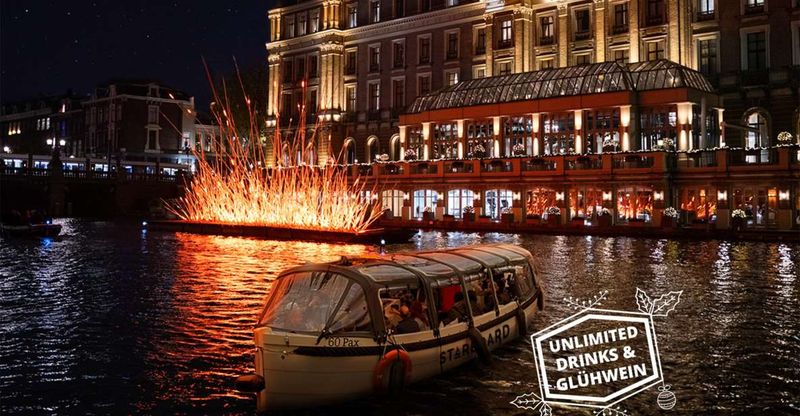 Amsterdam: Light Festival Boat with Unlimited Drinks & Snack - Meeting at The Starboard Dock: Easy Find, Late-Guest Rules