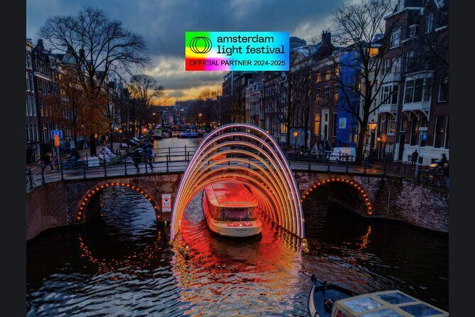 Amsterdam Light Festival: Canal Cruise Covered Saloon Boat - FAQ