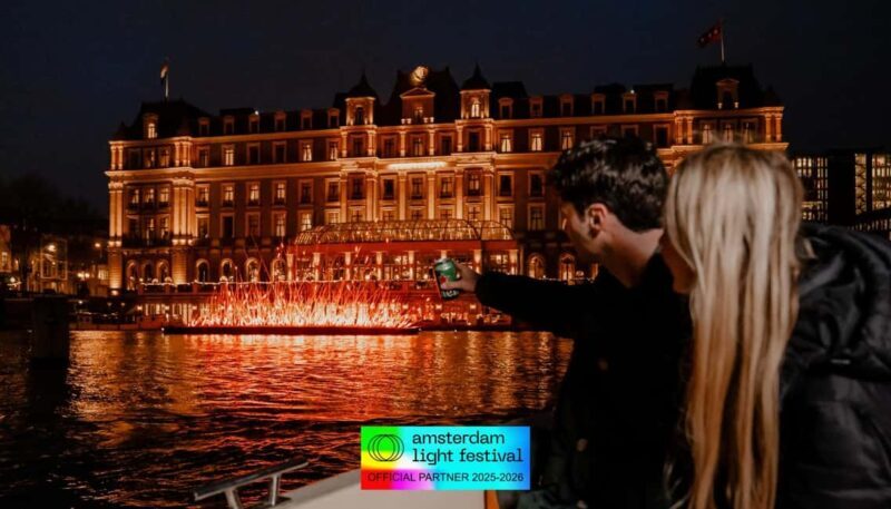 Amsterdam: Light Festival Cruise + Drinks & Snack option - The Itinerary and Sights