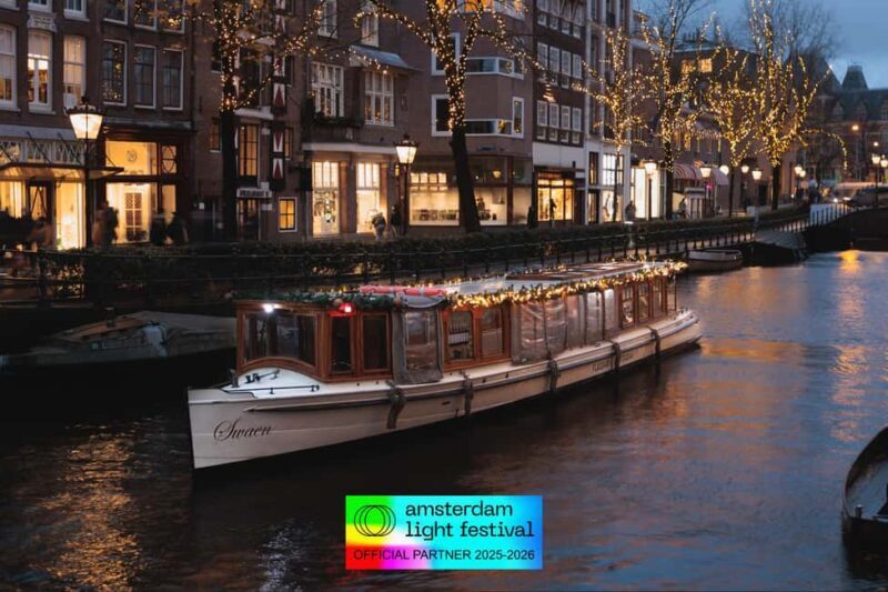 Amsterdam: Light Festival Heated Cruise + Unl Drinks & Snack - FAQ