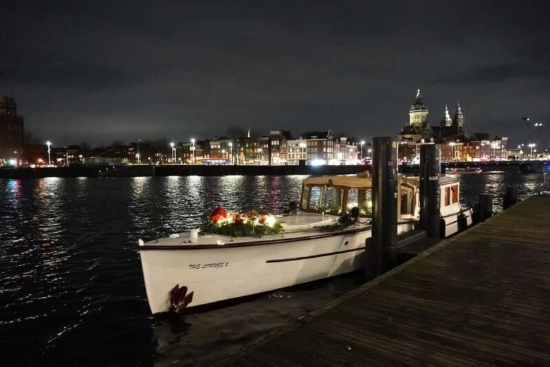 Amsterdam Light Festival Private Luxury Boat Tour with Guide - Stories and Legends from a Knowledgeable Guide