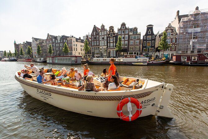 Amsterdam Luxury Canal Cruise + Unlimited Drinks & Bites option - The Unlimited Drinks and Bites Option: What to Expect